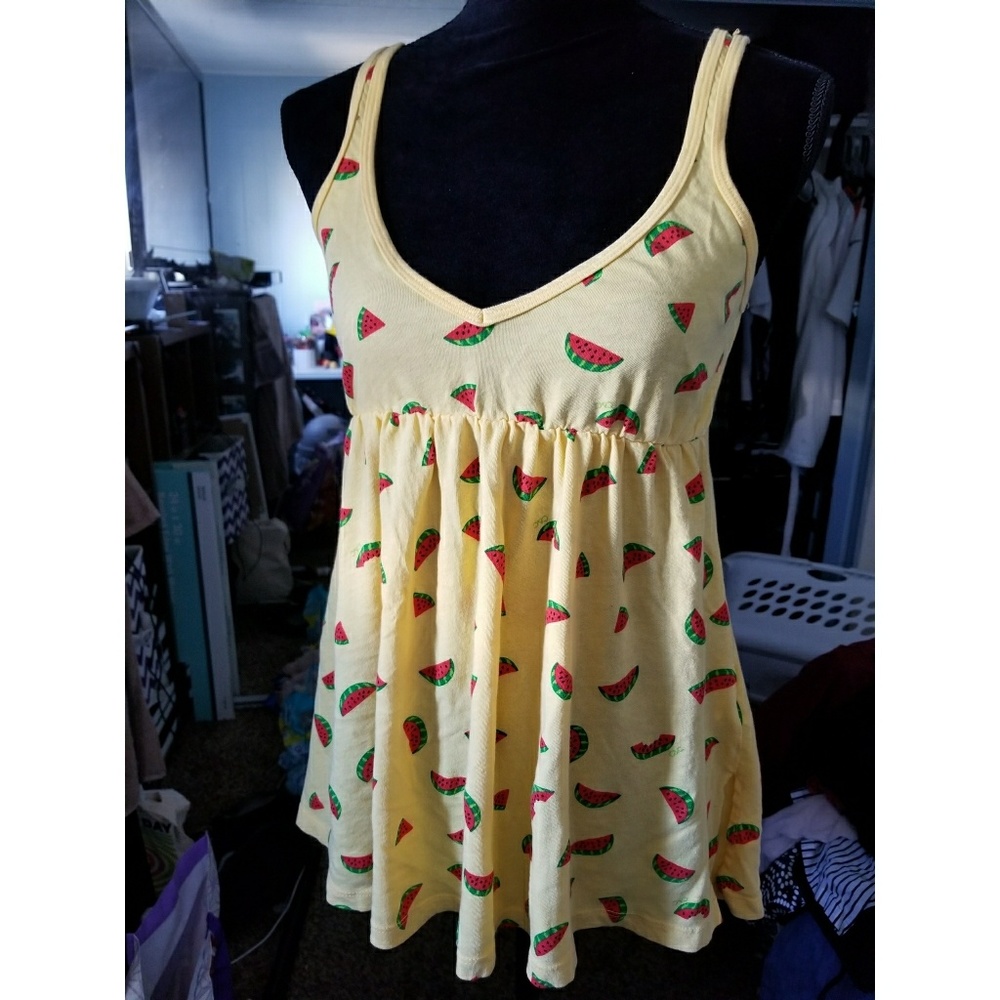 A Pea In The Pod Yellow Watermelon Tank